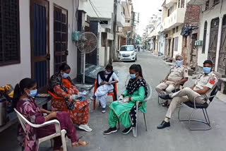 Vedanta Nagar, Moga was sealed due to new 6 corona patients