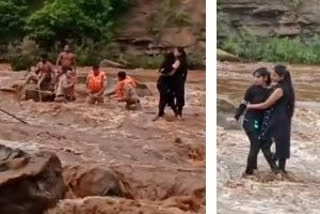 Two sisters rescued