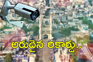 Telangana: Another global recognition for Hyderabad- Ranked 16th among cities with the most CC cameras