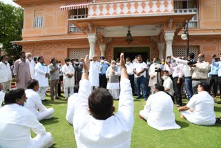 CM Ashok Gehlot met the Governor,  Jaipur News