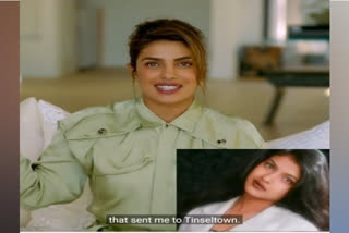 Priyanka Chopra reacts to her Miss India pageant video