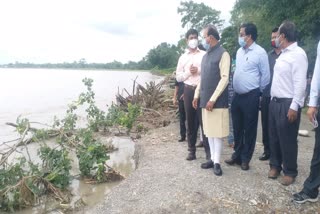 CHIRANG FLOOD AFFECTED AREA VISIT ASSAM GOVERNOR