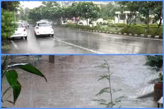 rain in west delhi