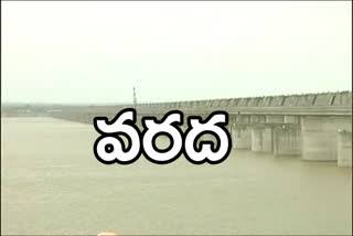 Heavy flooding to laxmi barrage