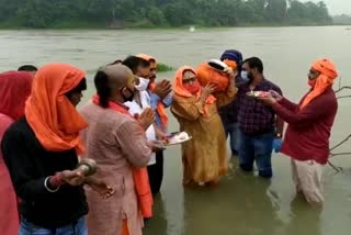 Swarnarekha river water taken for Ayodhya Ram Mandir