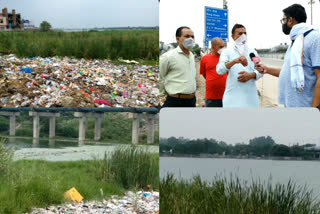 situation of Bhalswa lake in delhi