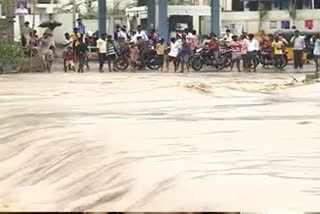 heavy rain fall in kurnool