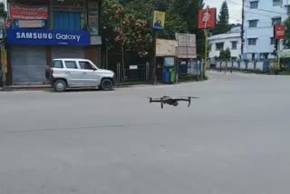 Surveillance with drones