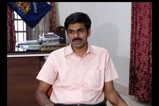 District collector Abhiram G.Shankar