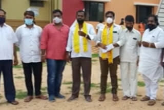 kadiri tdp leaders agitation