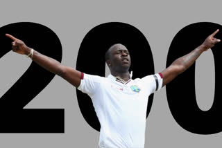 Manchester  West Indies  Kemar Roach  England