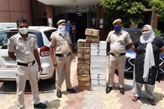 Police arrested woman with illegal liquor in Nandanagari