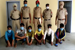Talwandi Sabo police arrested six persons including four stolen motorcycles