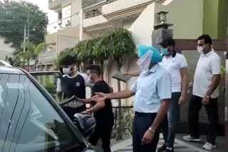 Jalandhar police raided the house and took the man into custody