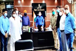 Scheduling of opening of shop during lockdown in Palamu