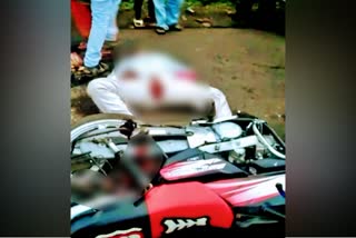 Bike accident in Athani