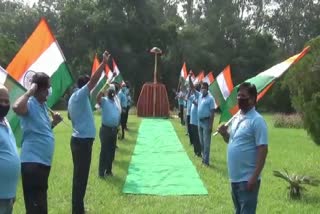 Tribute paid to the martyrs of Kargil