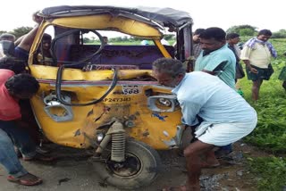 accident at nagasanipally in nagar karnool district