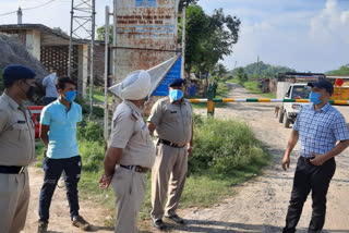 DSP Veer Bahadur inspected Haripur Khol area