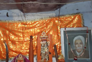 The famous Bhairav Baba temple is undergoing renovation