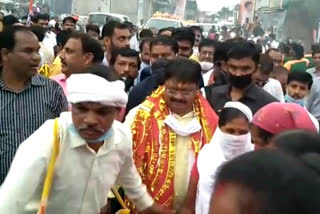 mla UD Minz visits Jashpur