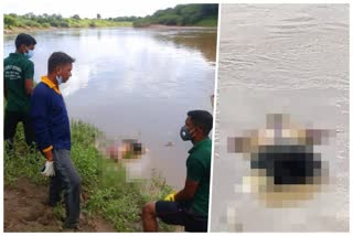 Death of an old man who was swept away in Purna river