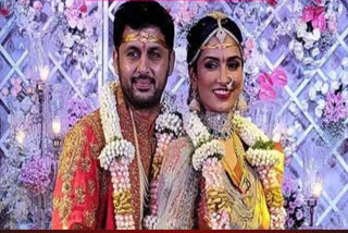 hero nithin marriage held at hyderbad sunday