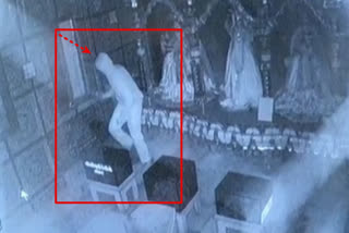 Gujarat: Thieves wearing PPE suits break in temple, caught on CCTV