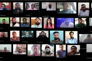 I Yuva organized webinar on the topic of reservation of youth in politics