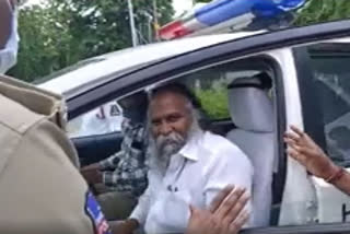 mla jaggareddy and aicc leaderr jadshan arrest