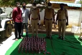 alcohol-smuggling-in-andhra-telangana-border-at-krishna-district