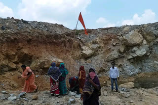 EXCLUSIVE: Villagers hoist red flags against mining in the village