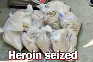 Mizoram  heroin  CID  NDPS Act  Assam Rifles  മിസോറാമിൽ ഒരു കോടി രൂപയുടെ ഹെറോയിനുമായി വയോധികനും മകനും അറസ്റ്റിൽ  ഹെറോയിനു  മിസോറാമിൽ ഒരു കോടി രൂപയുടെ ഹെറോയിൻ