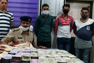 arrested with Rs 88 lakh