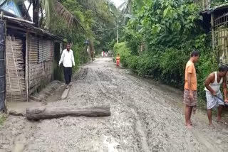 Pathetic Road Condition at Tihu