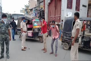 District administration strict about lockdown in Jehanabad