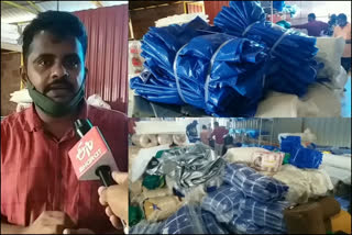 tarpaulin  industry loss  Traders  find markets  ടാർപോളിൻ വ്യവസായം  വിപണി  വ്യാപാരികൾ