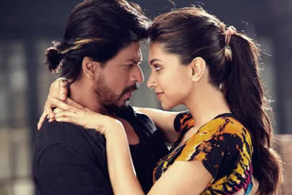 Shah Rukh Khan with Deepika padukone