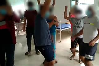 dancing patients in Hospital