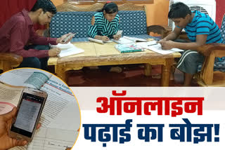 Parents opinion on online education in dumka