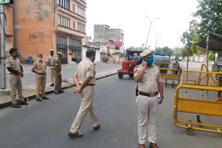 जयपुर थाना क्षेत्रों में कर्फ्यू, जयपुर न्यूज, Curfew in Jaipur police station areas