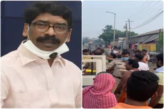 CM Hemant ordered to inquiry case of beating of women by police in Dhanbad