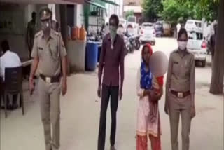 police arrested women and his lover