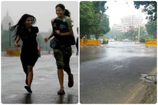 heavy rain expected in delhi