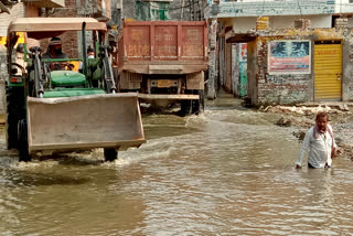 water logging in kirari