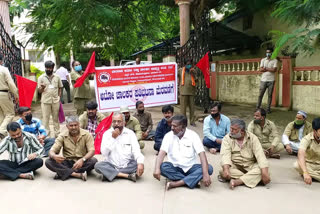 auto drivers protest