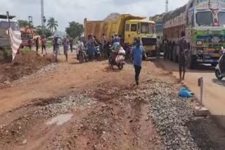 one death road accident in khurda