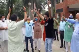 BJP MLA Aseem Goyal danced