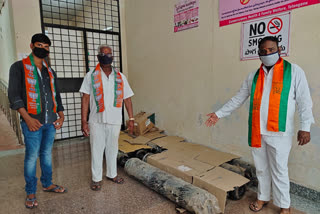 Oxygen cylinders were not installed at Patancheru Area Hospital in Sangareddy