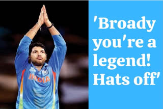 '500 Test wickets is no joke': Yuvraj Singh calls Stuart Broad a 'legend'
